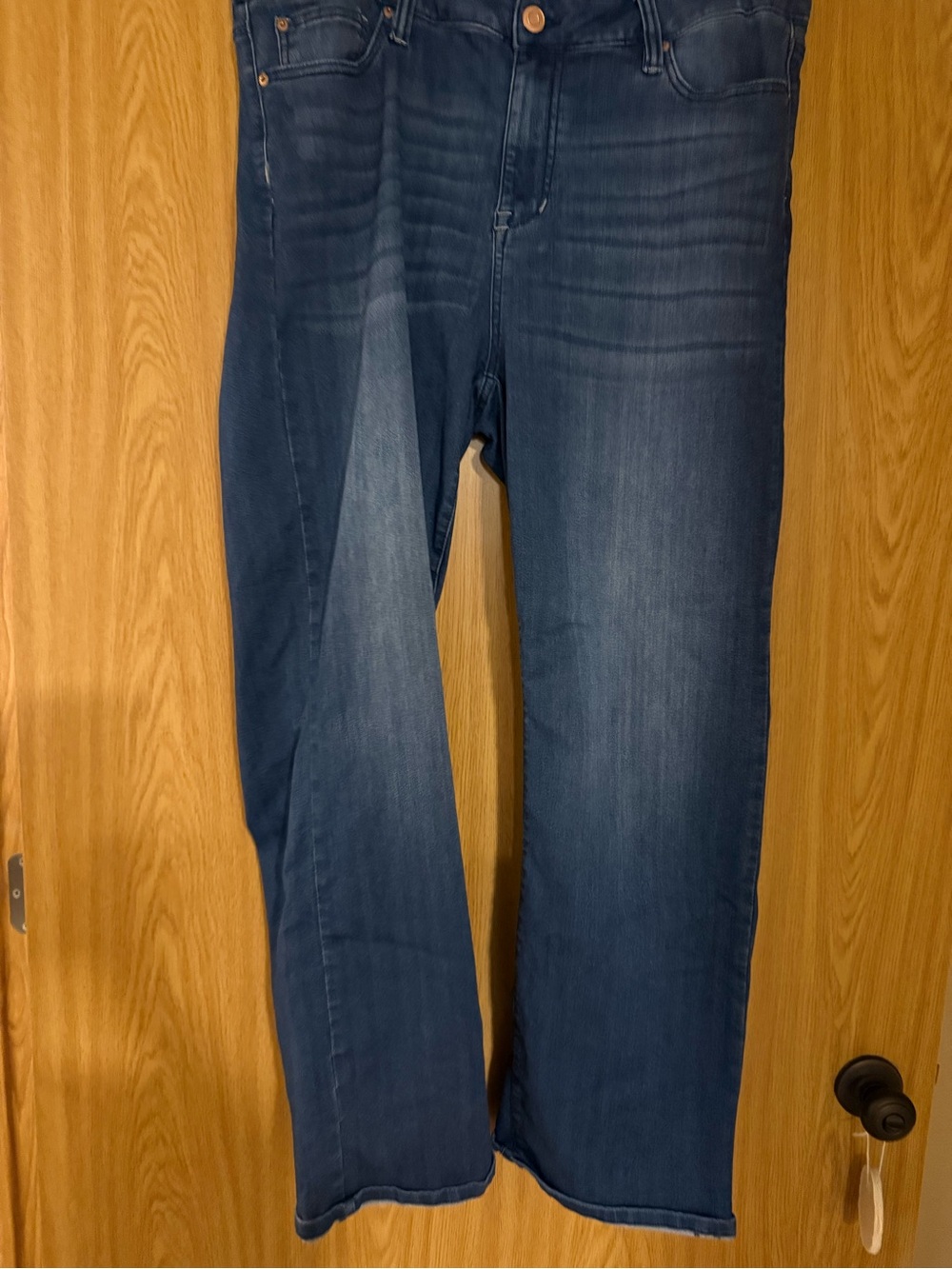 Women’s Boot Cut Jeans in Dark Blue